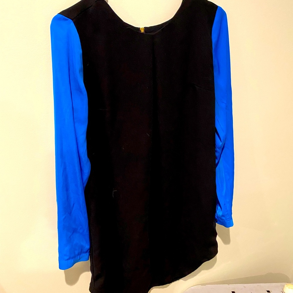 Blue and Black Dress!